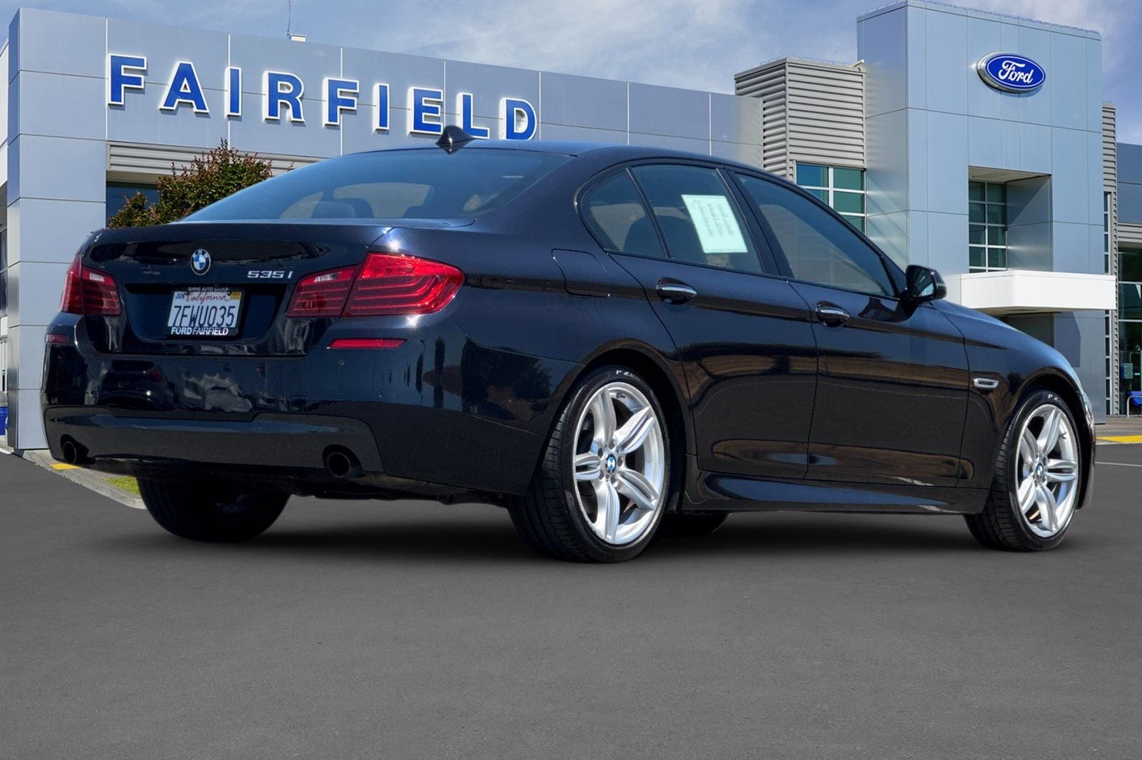 Used 2014 BMW 5 Series 535i with VIN WBA5B1C50ED483144 for sale in Fairfield, CA