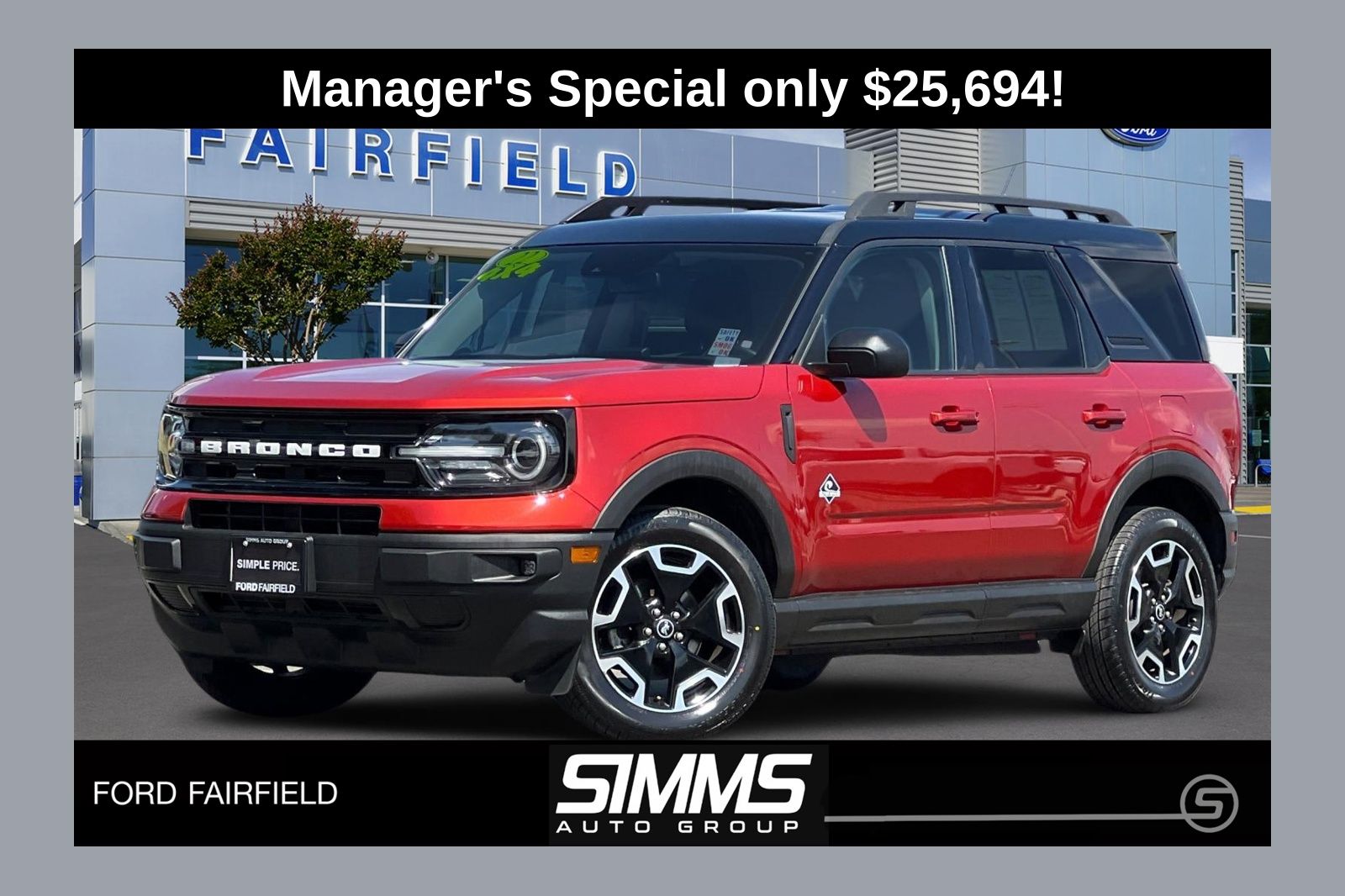 2022 Ford Bronco Sport Outer Banks 4X4's photo
