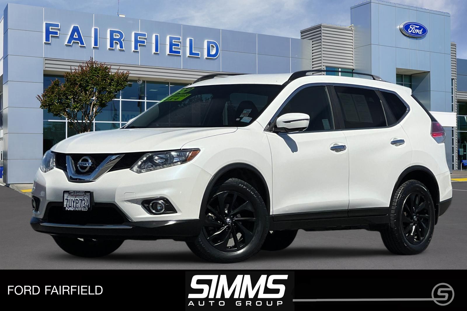 Used 2016 Nissan Rogue SL with VIN KNMAT2MT2GP710823 for sale in Fairfield, CA