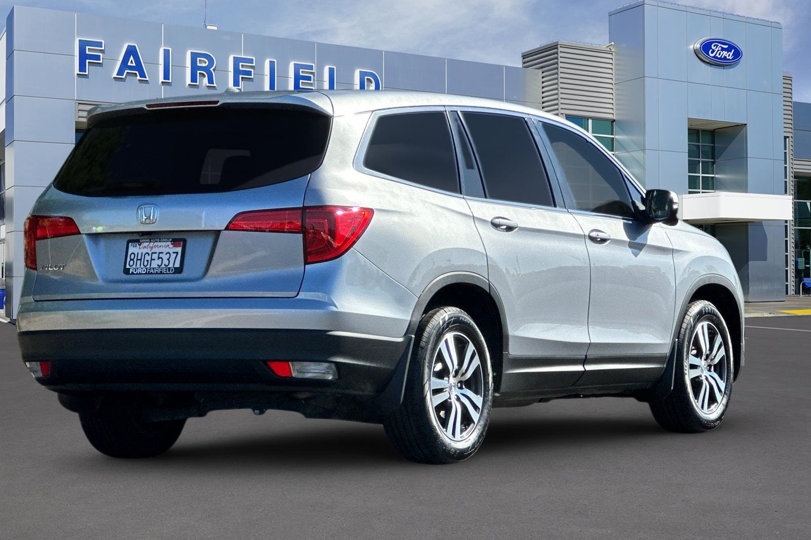 Used 2018 Honda Pilot EX with VIN 5FNYF5H32JB012828 for sale in Fairfield, CA