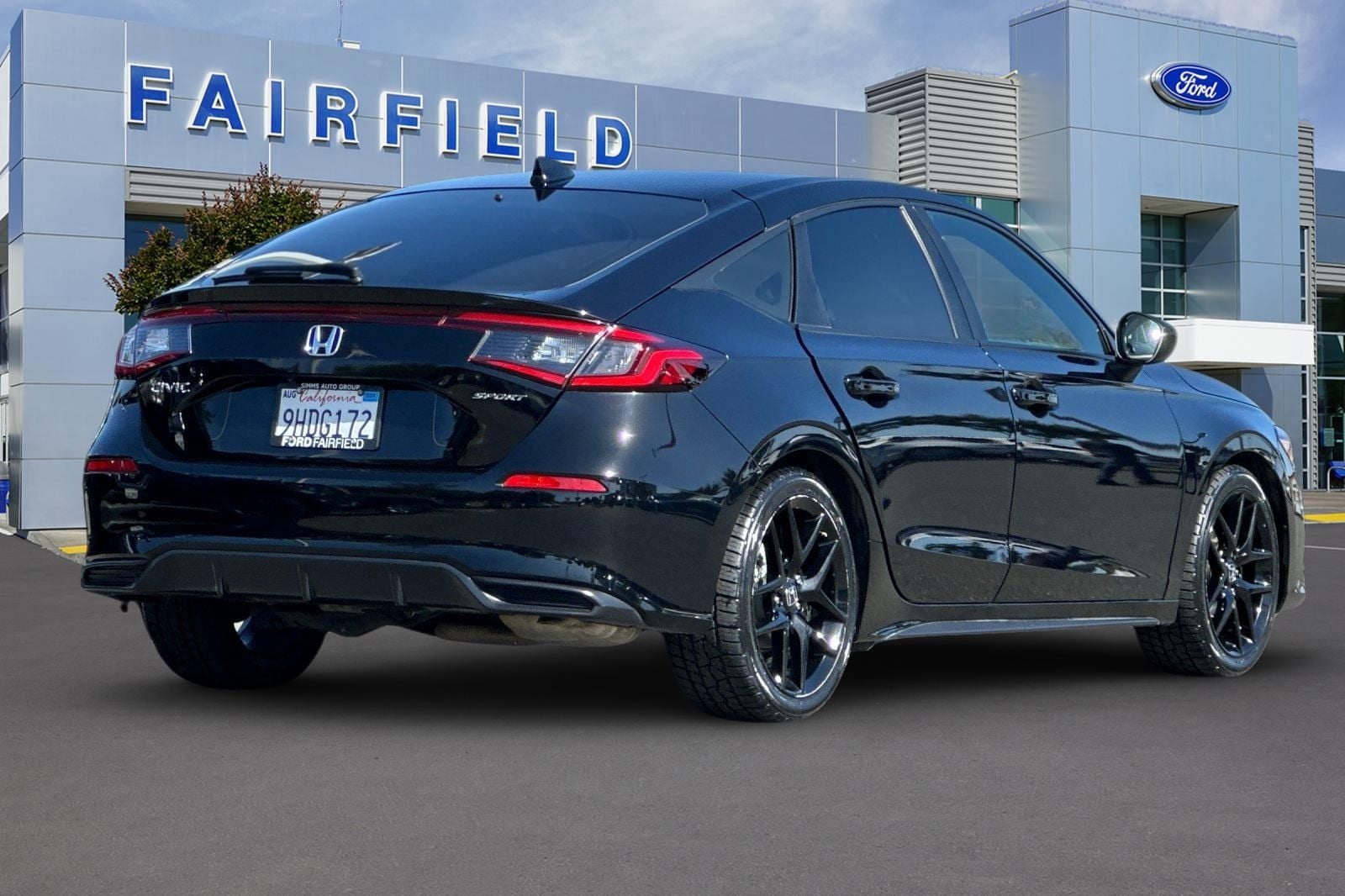 Used 2023 Honda Civic Hatchback Sport with VIN 19XFL2H81PE020346 for sale in Fairfield, CA