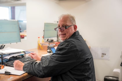 Staff member David Gorder from ID_da82b4