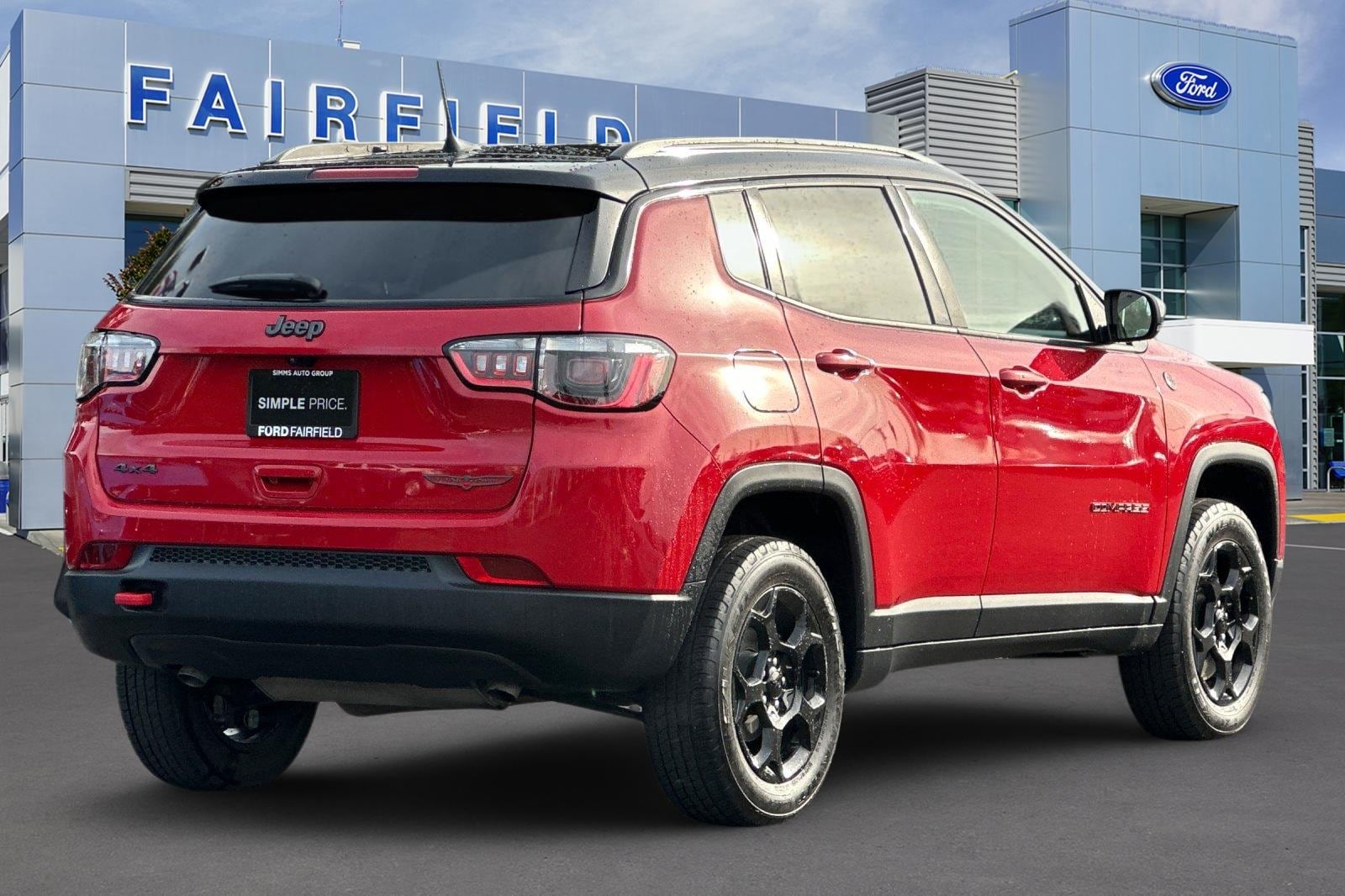 Used 2023 Jeep Compass Trailhawk with VIN 3C4NJDDN2PT505910 for sale in Fairfield, CA