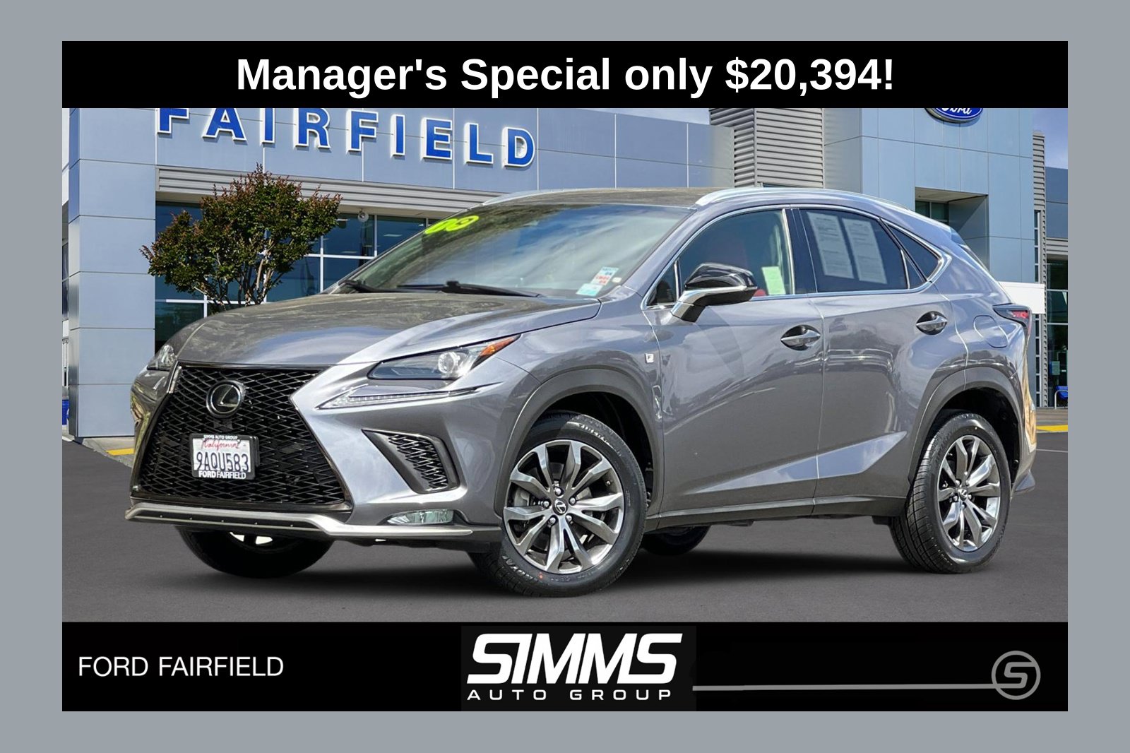 2019 Lexus NX 300 F SPORT