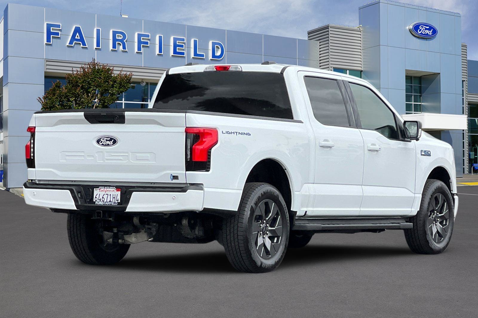 Certified 2025 Ford F-150 Lightning Flash with VIN 1FT6W3LU1SWG21174 for sale in Fairfield, CA