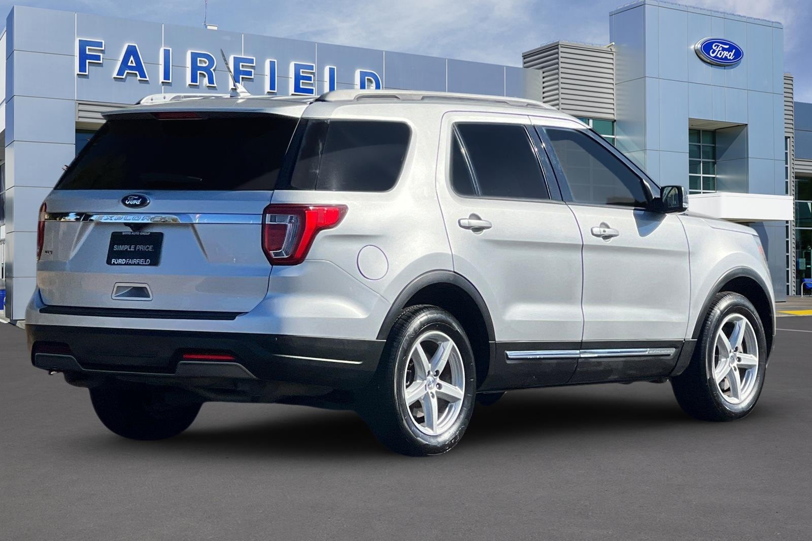 Certified 2019 Ford Explorer XLT with VIN 1FM5K7D81KGB46938 for sale in Fairfield, CA