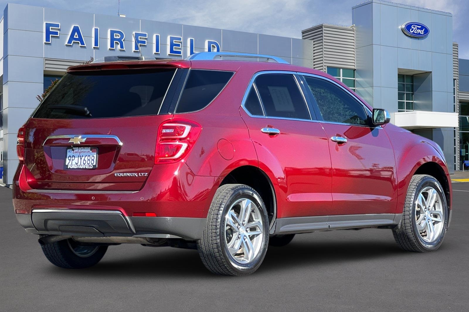 Used 2016 Chevrolet Equinox LTZ with VIN 2GNALDEK6G6131584 for sale in Fairfield, CA