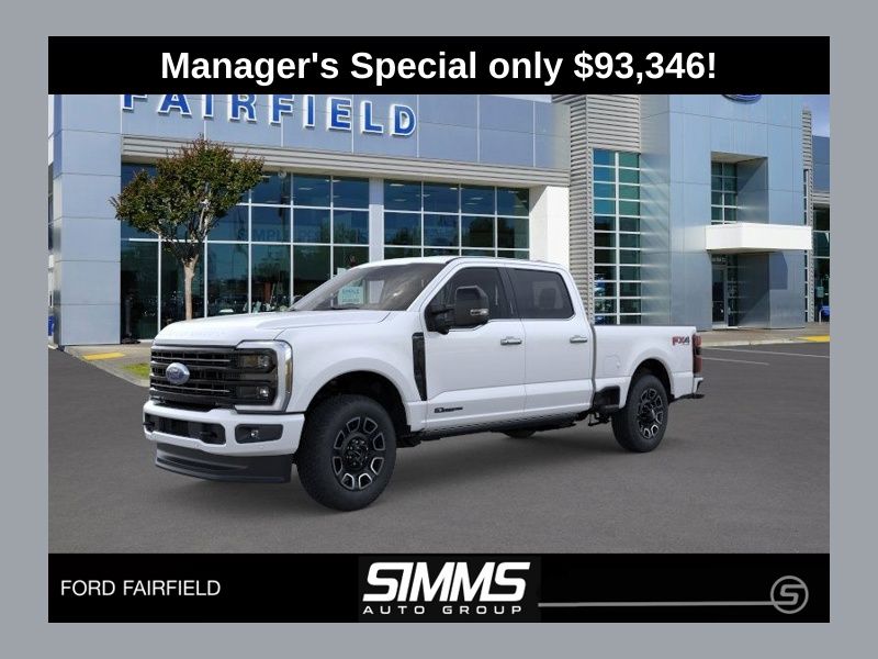 2026 Ford F-350 Platinum 4x4 Crew Cab 6-3/4' Box SRW's photo