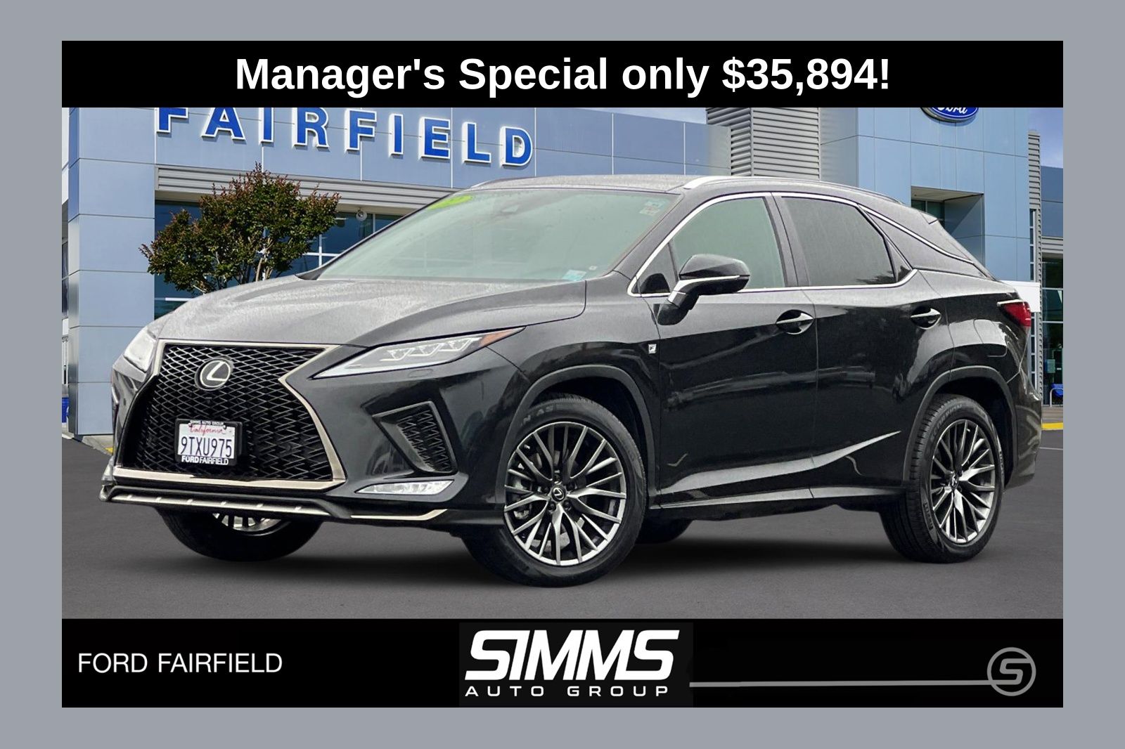2022 Lexus RX 350 F SPORT's photo