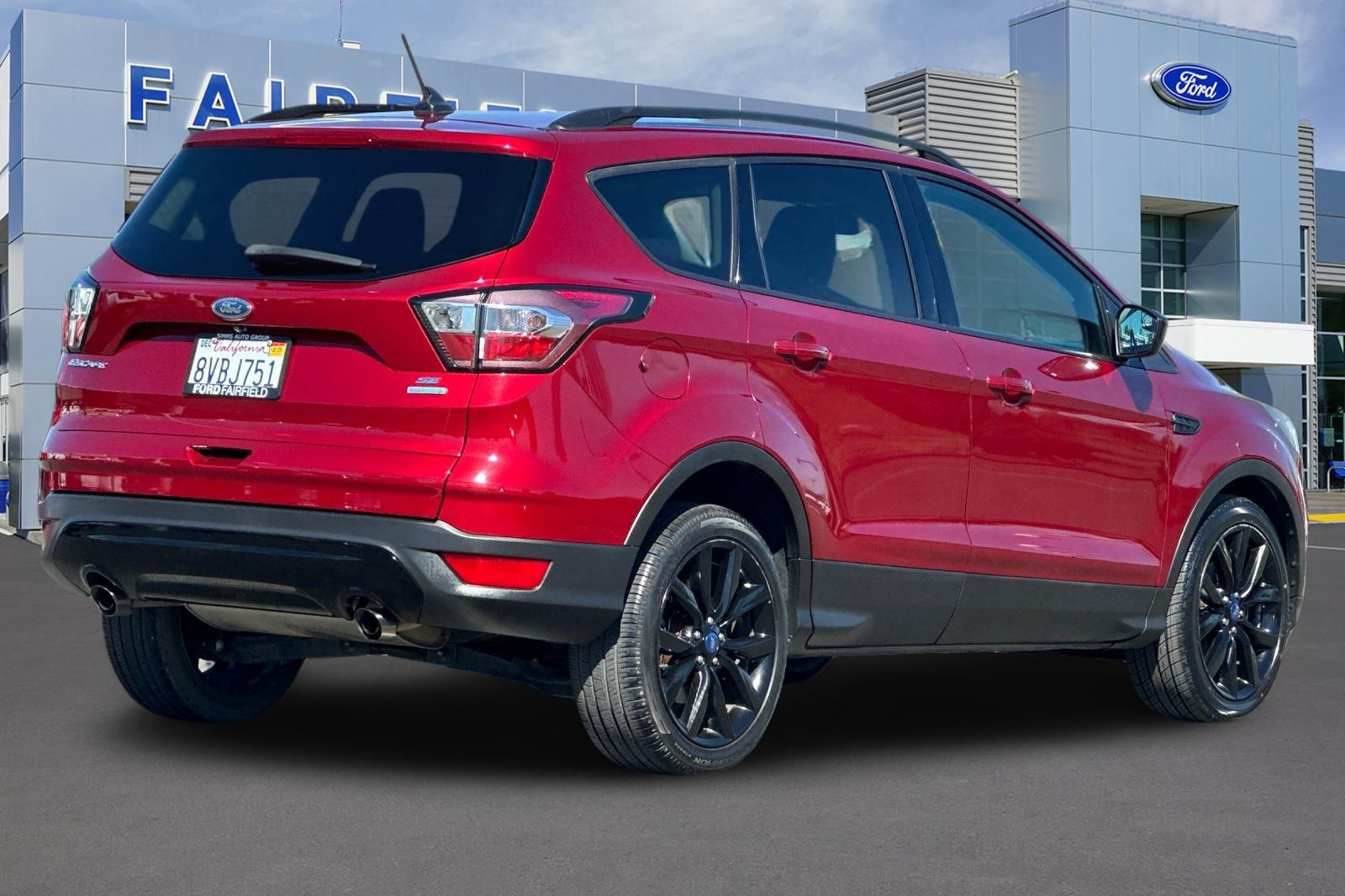 Used 2018 Ford Escape SE with VIN 1FMCU0GD9JUA04578 for sale in Fairfield, CA