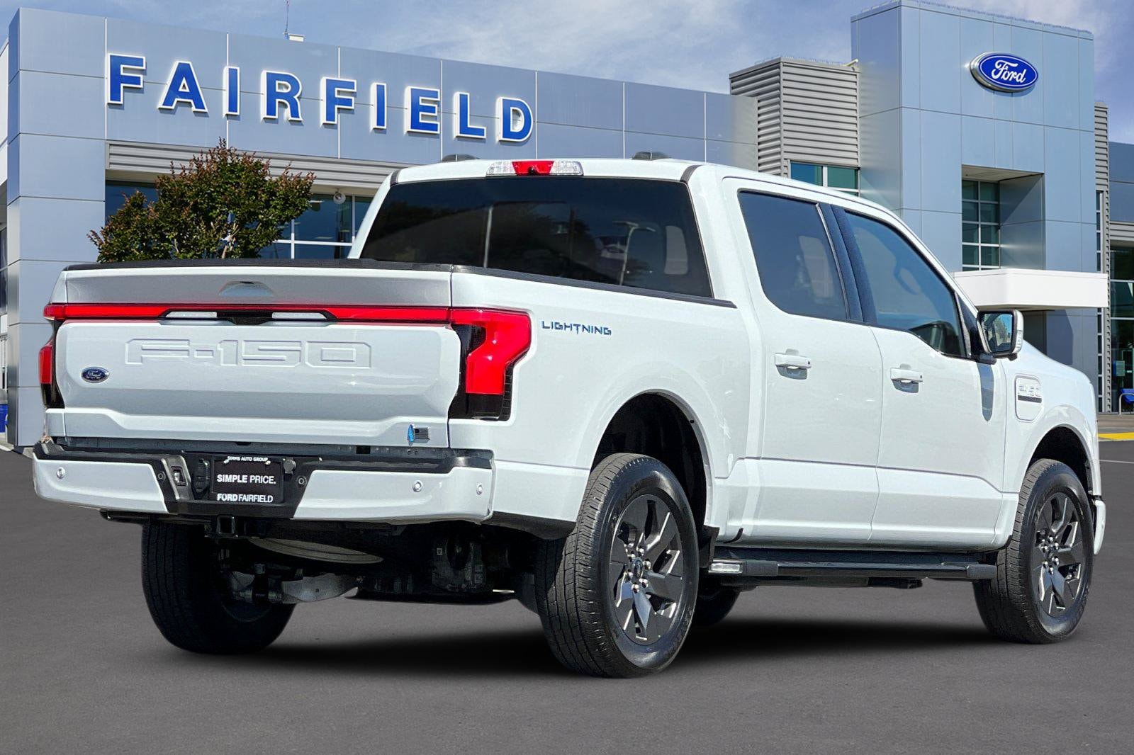 Certified 2023 Ford F-150 Lightning Lariat with VIN 1FTVW1EL6PWG05502 for sale in Fairfield, CA