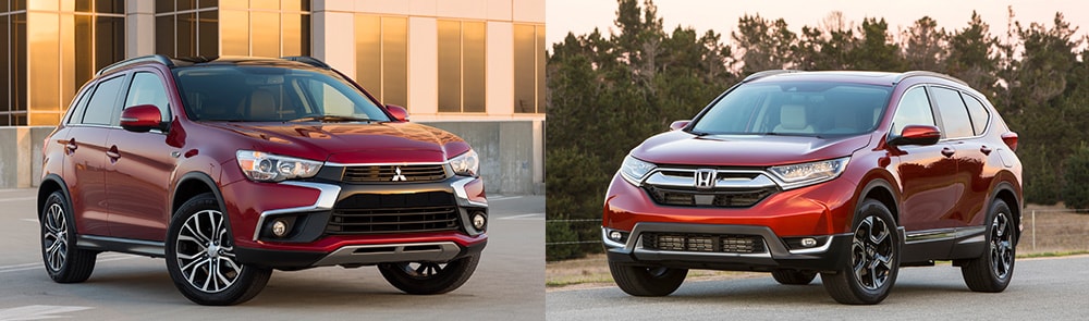 Mitsubishi Outlander Sport vs. Honda CRV Comparison