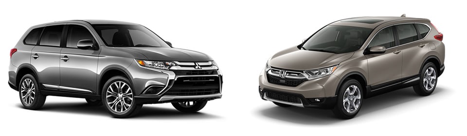 Mitsubishi Outlander vs Honda CR-V