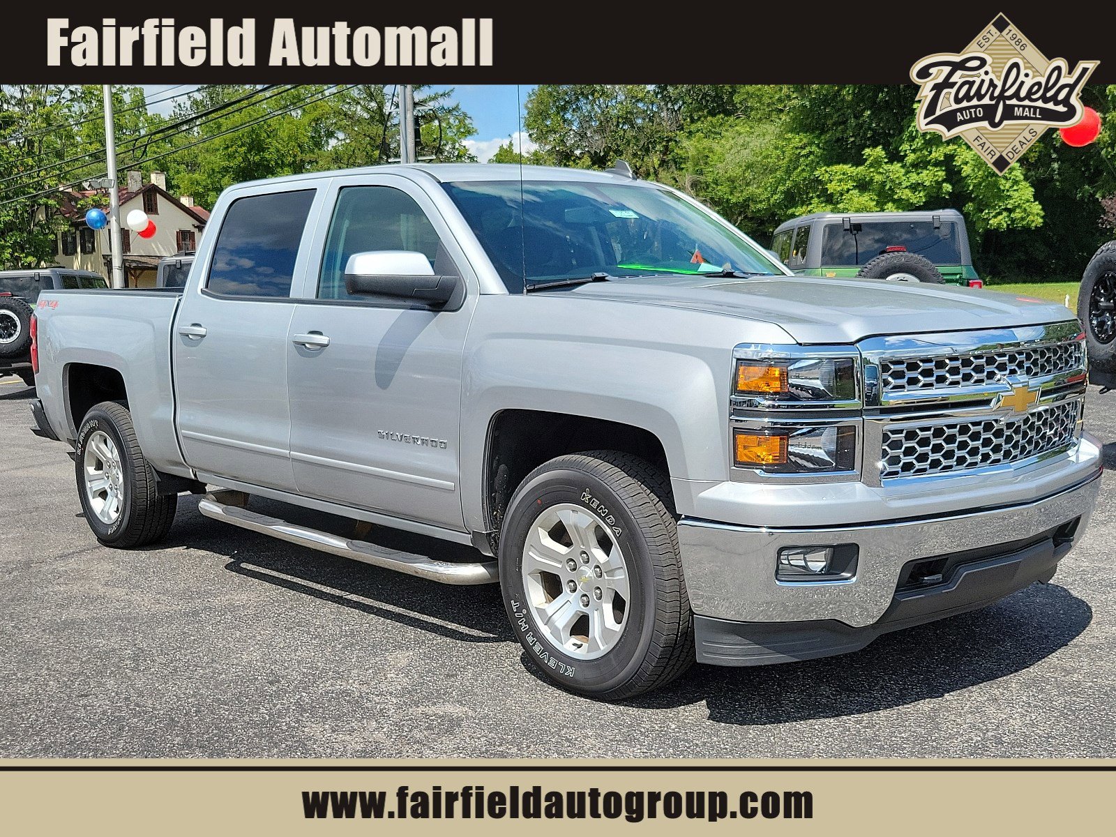 Used 2015 Chevrolet Silverado 1500 LT with VIN 3GCUKREC3FG258066 for sale in Muncy, PA