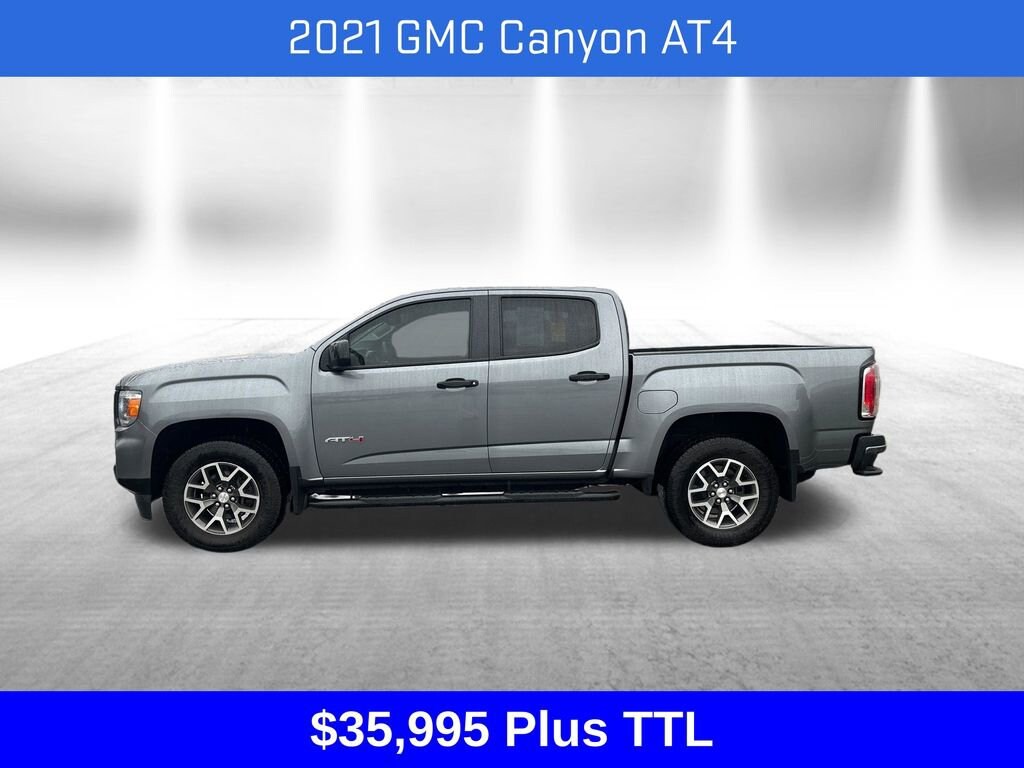 Used 2021 GMC Canyon AT4 - Leather Truck