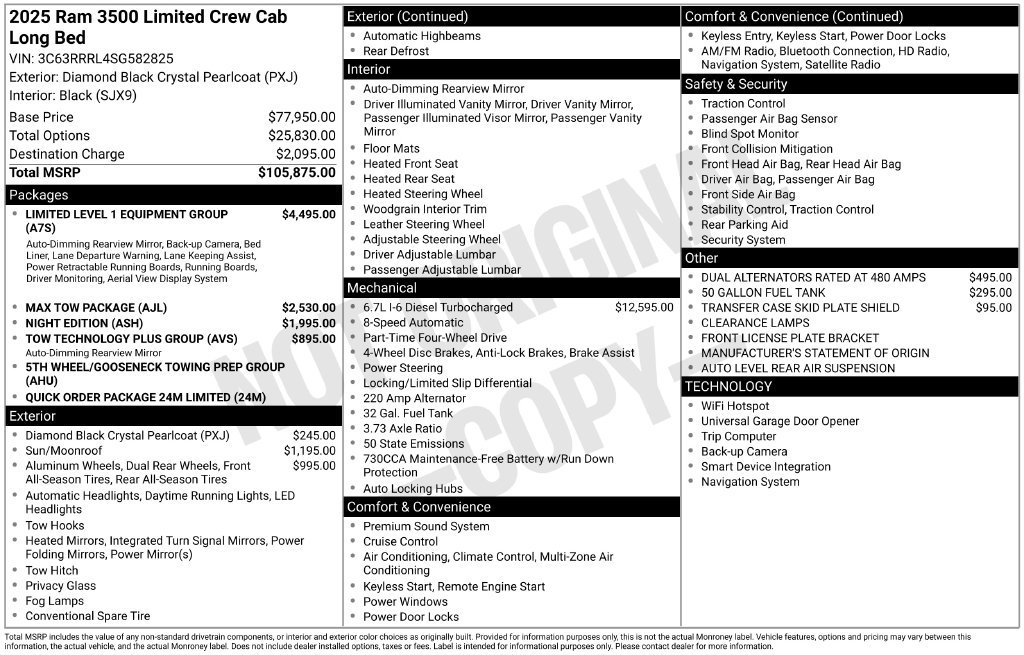 2025 RAM Ram 3500 Pickup Limited - Photo 31