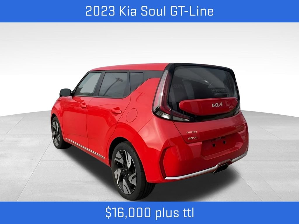 Used 2023 Kia Soul GT-Line with VIN KNDJ53AU4P7213849 for sale in Keene, NH