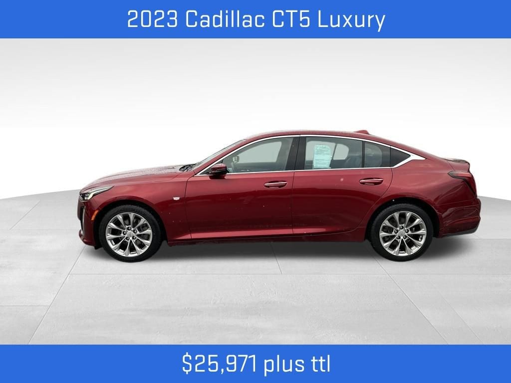 Used 2023 CADILLAC CT5 Premium Luxury Car