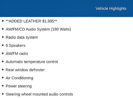 2016 Honda HR-V EX FWD SUV