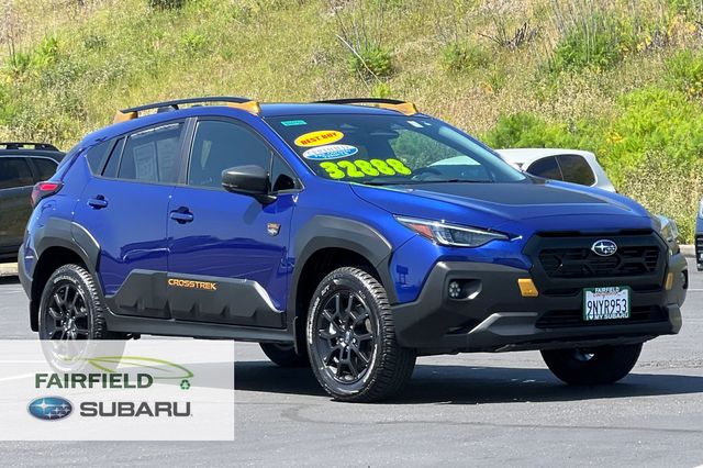 Certified 2024 Subaru Crosstrek Wilderness with VIN 4S4GUHU60R3782856 for sale in Fairfield, CA