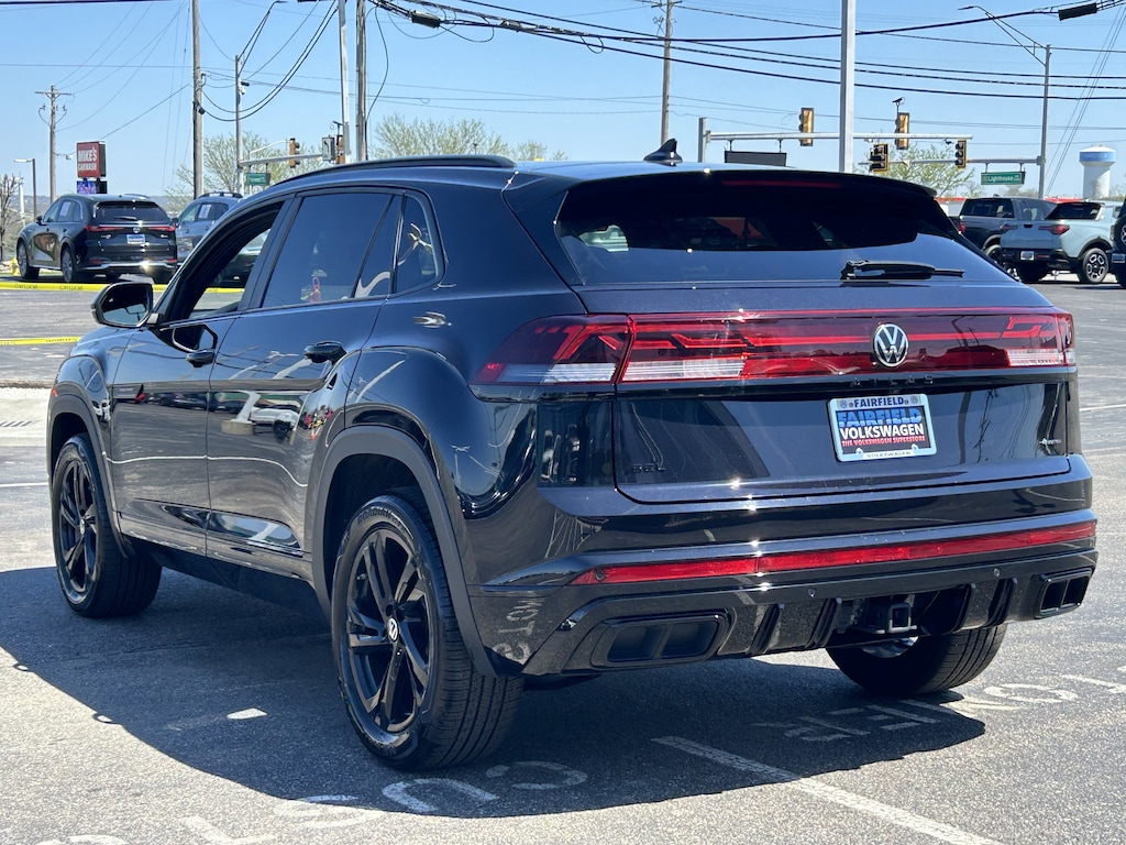 Certified 2025 Volkswagen Atlas Cross Sport 2.0T SEL R-Line Black SUV