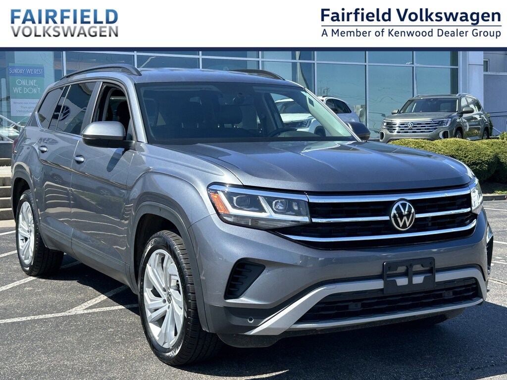 Certified 2022 Volkswagen Atlas 3.6L V6 SE w/Technology SUV