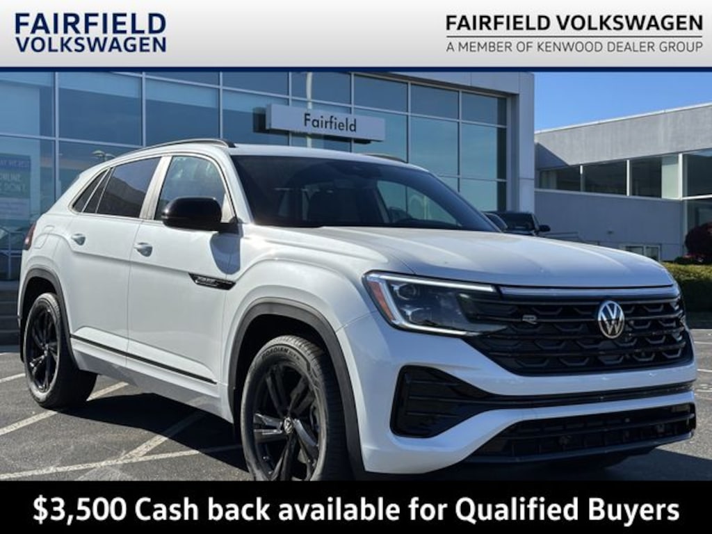 New 2026 Volkswagen Atlas Cross Sport 2.0T SEL R-Line Black SUV