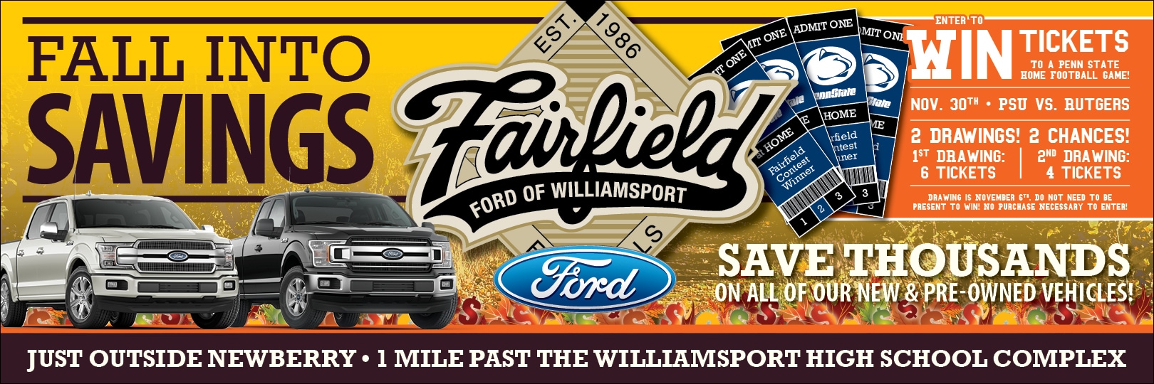 Fairfield Ford Williamsport Pa >> Ford Dealership In Williamsport Pa Fairfield Ford Of Fairfield Ford Williamsport Pa >> Ford Dealership In Williamsport Pa Fairfield Ford Of