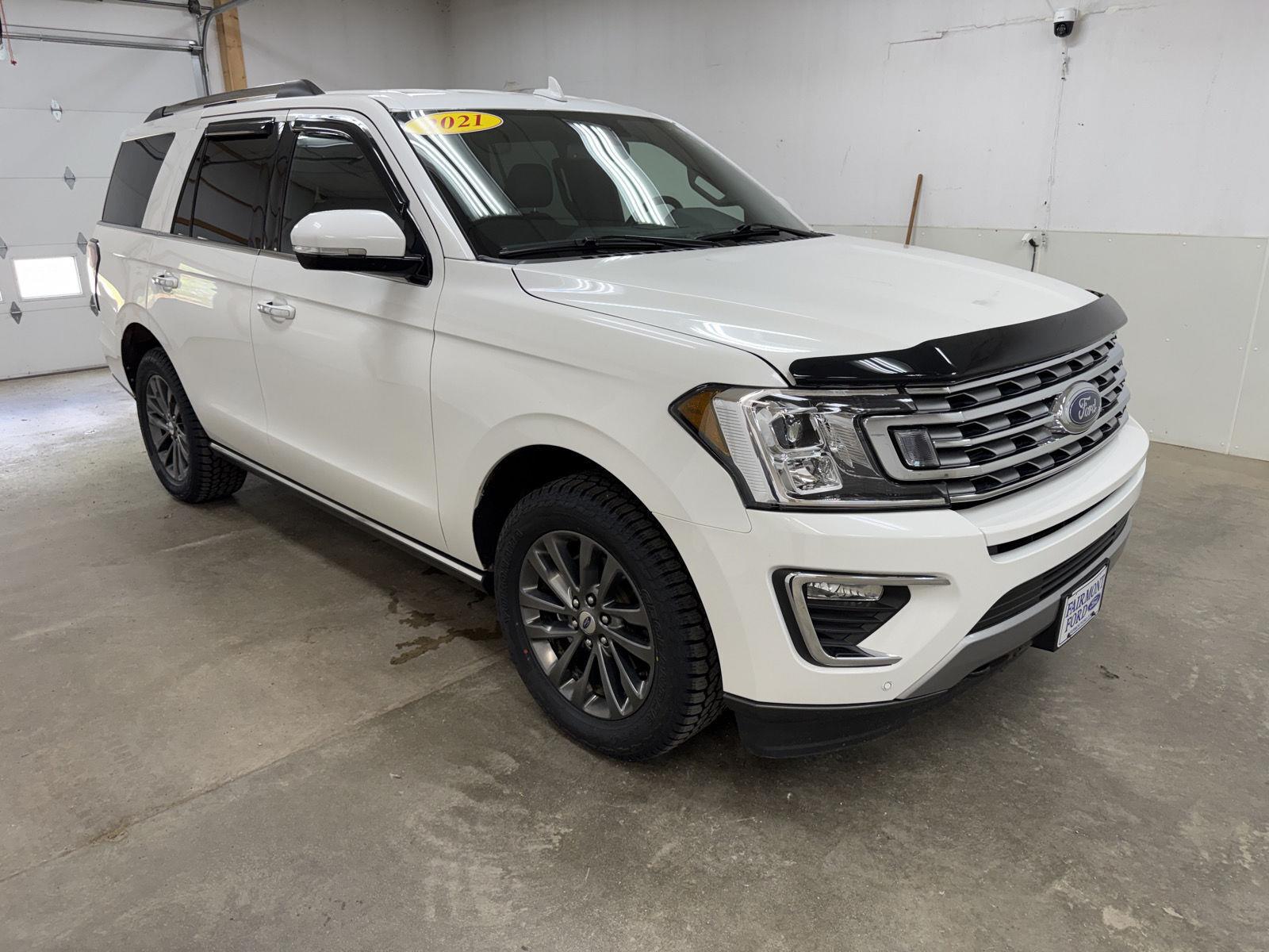 Used 2021 Ford Expedition Limited with VIN 1FMJU2AT5MEA41127 for sale in Fairmont, Minnesota