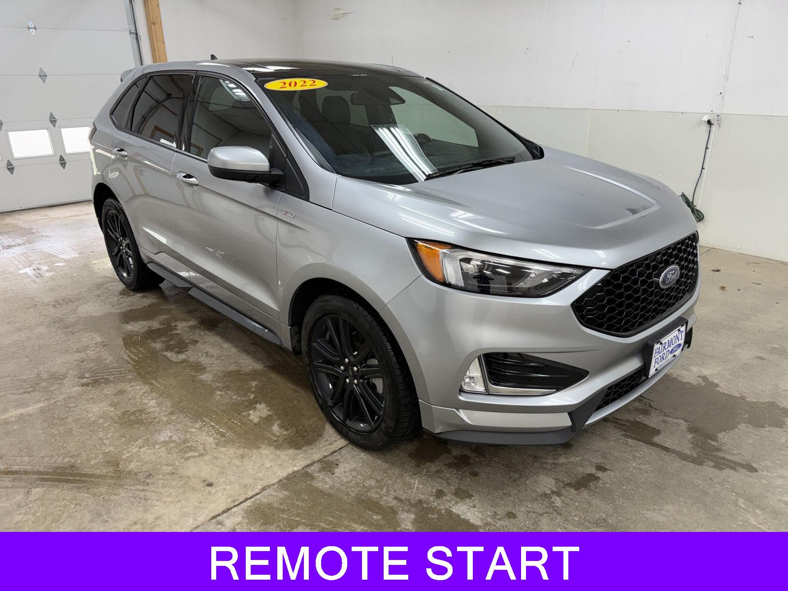 Used 2022 Ford Edge ST-Line with VIN 2FMPK4J93NBA05689 for sale in Fairmont, Minnesota