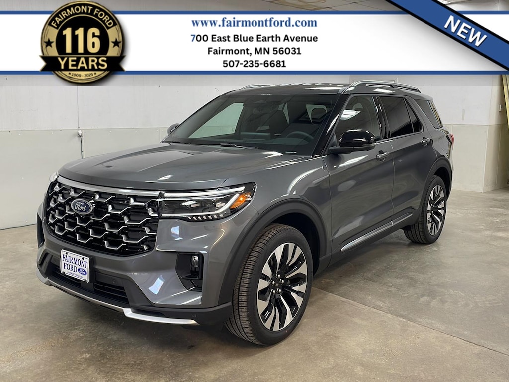 New 2026 Ford Explorer Platinum SUV