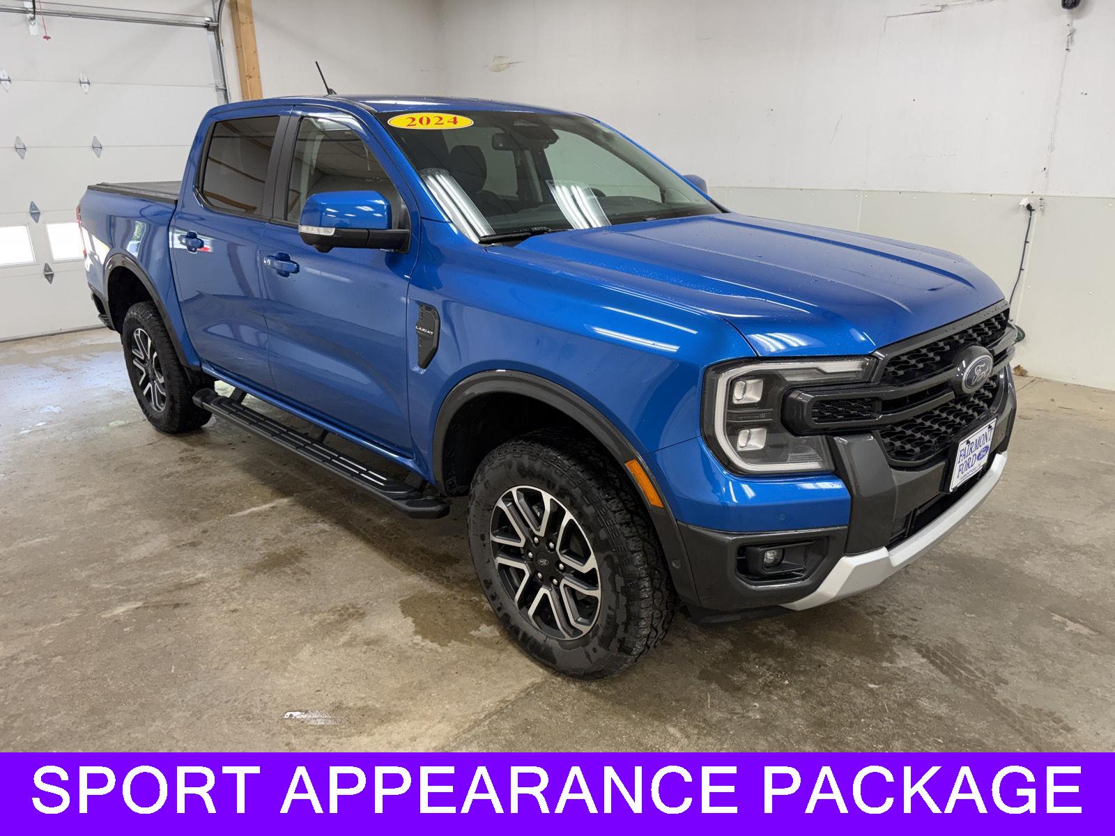 Used 2024 Ford Ranger Lariat with VIN 1FTER4KH0RLE27079 for sale in Fairmont, Minnesota
