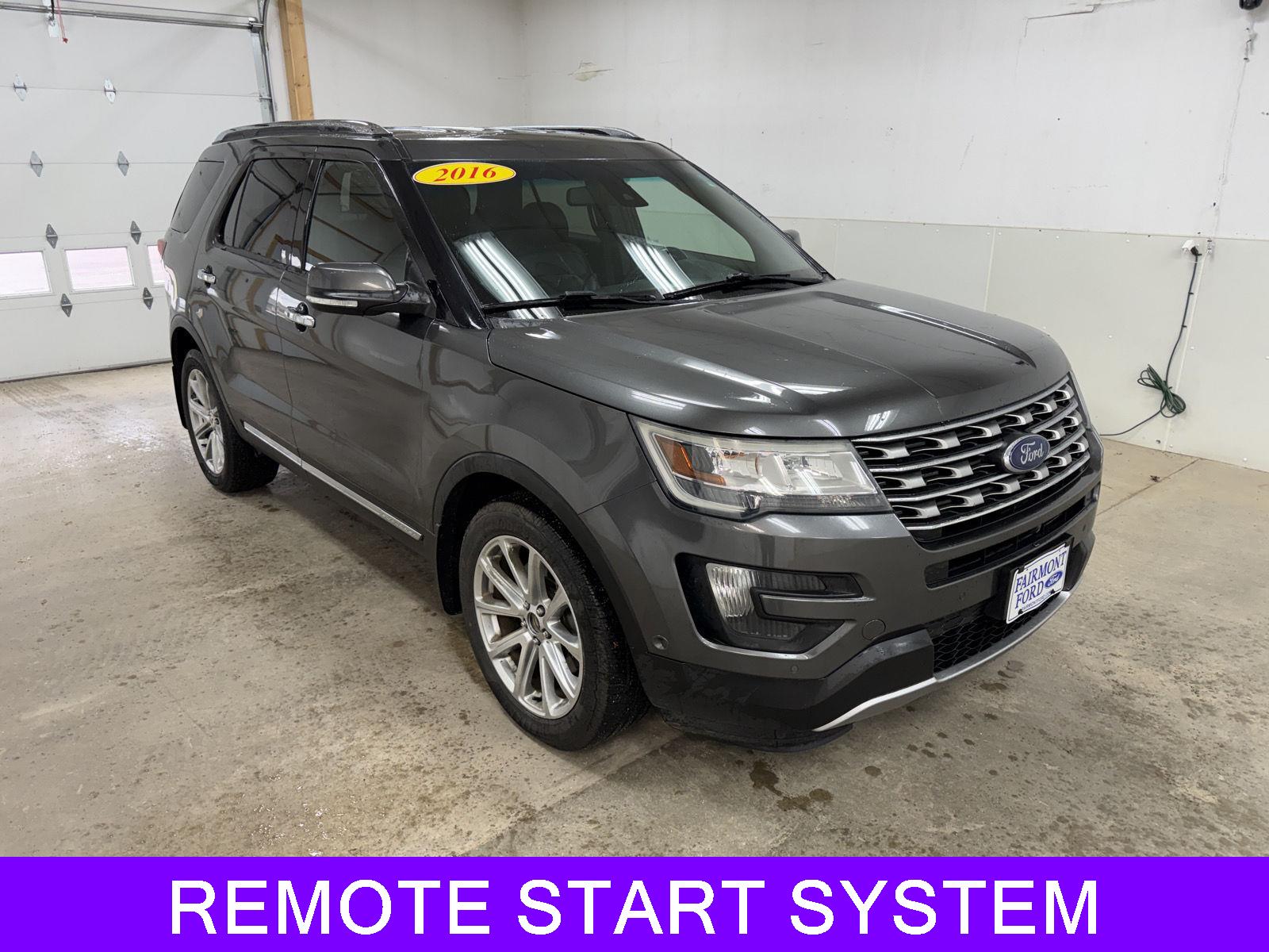 Used 2016 Ford Explorer Limited with VIN 1FM5K8F83GGB26796 for sale in Fairmont, Minnesota