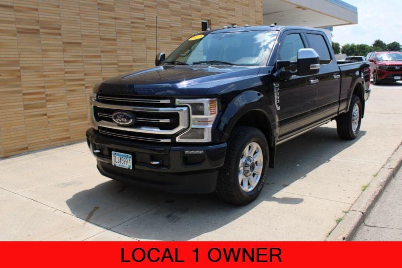 Used 2022 Ford F-350 Super Duty Platinum with VIN 1FT8W3BN7NEG13223 for sale in Fairmont, Minnesota