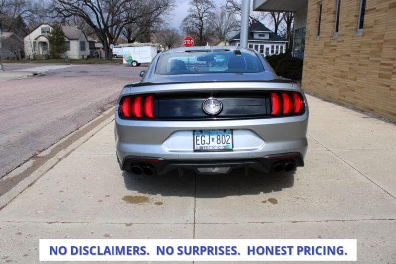 Used 2020 Ford Mustang EcoBoost with VIN 1FA6P8TD8L5148302 for sale in Fairmont, Minnesota