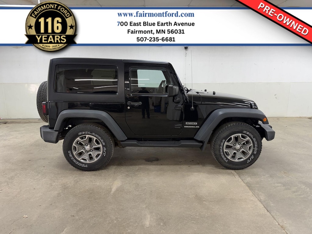 Used 2015 Jeep Wrangler Sport SUV