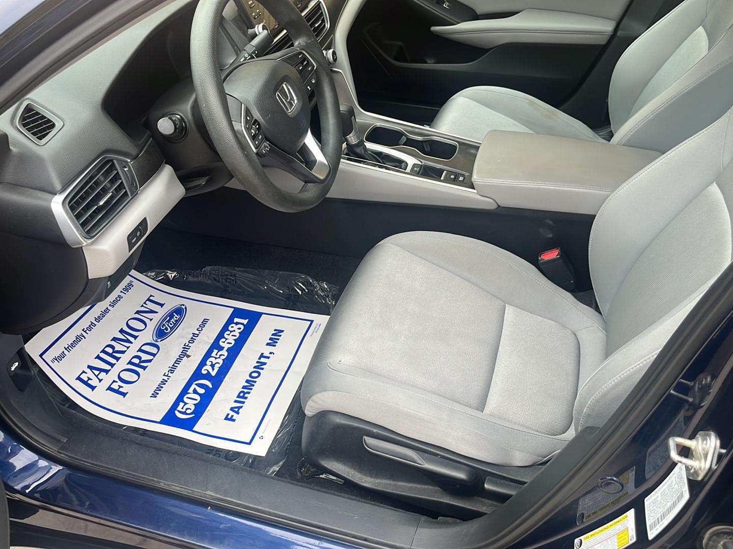 Used 2018 Honda Accord LX with VIN 1HGCV1F10JA233717 for sale in Fairmont, Minnesota