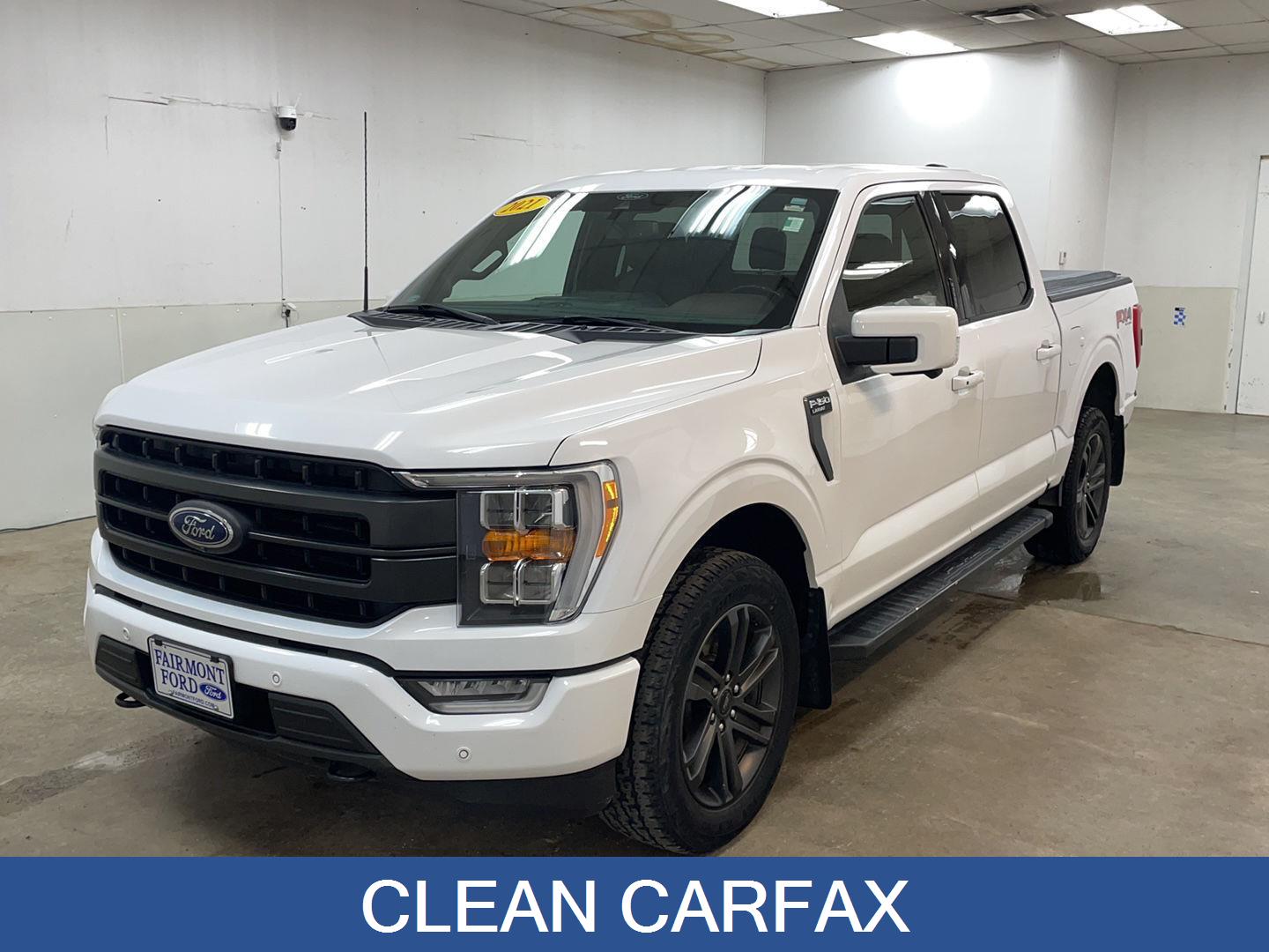 Used 2021 Ford F-150 Lariat with VIN 1FTFW1E82MKE93235 for sale in Fairmont, Minnesota