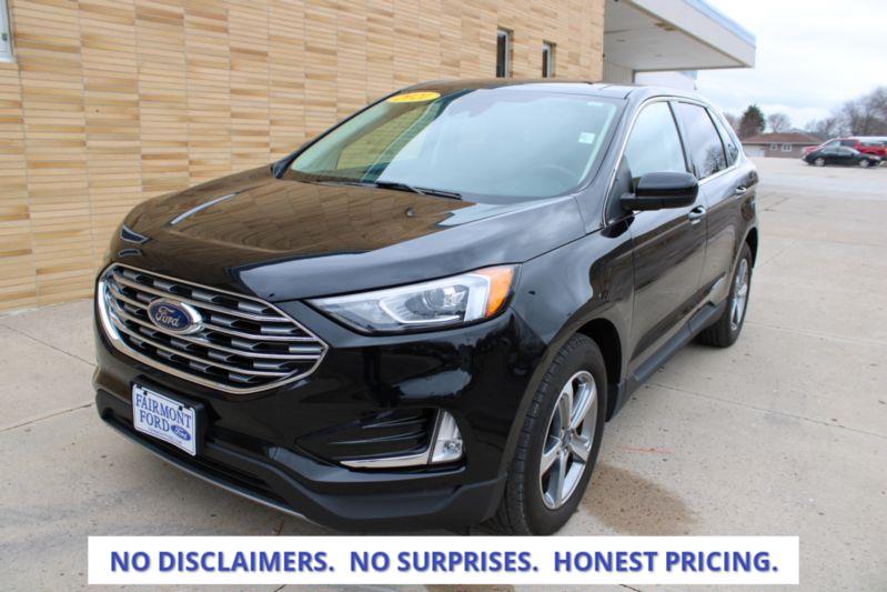 Used 2021 Ford Edge SEL with VIN 2FMPK4J9XMBA52863 for sale in Fairmont, Minnesota