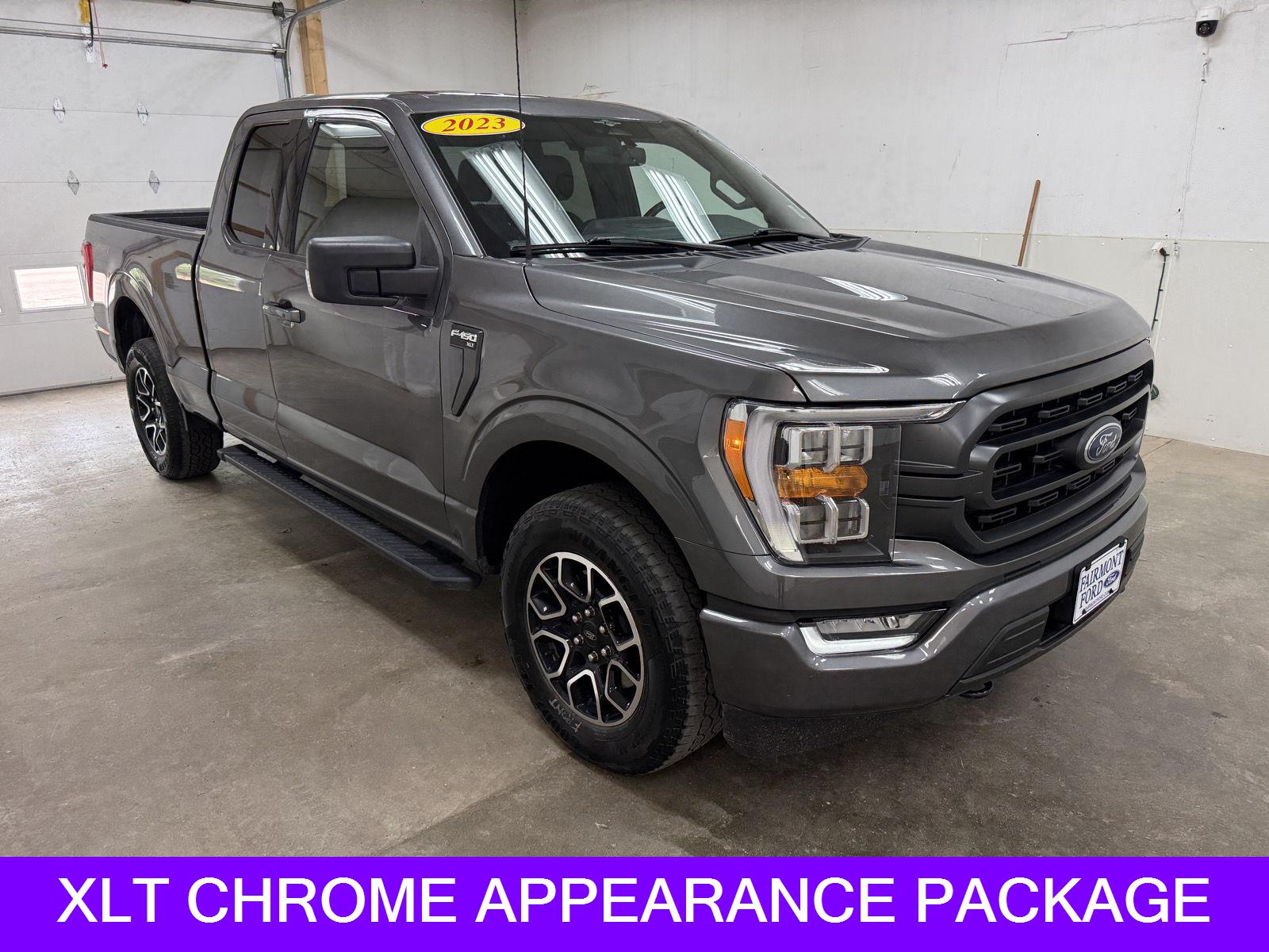 Used 2023 Ford F-150 XLT with VIN 1FTEX1EP5PKD99726 for sale in Fairmont, Minnesota
