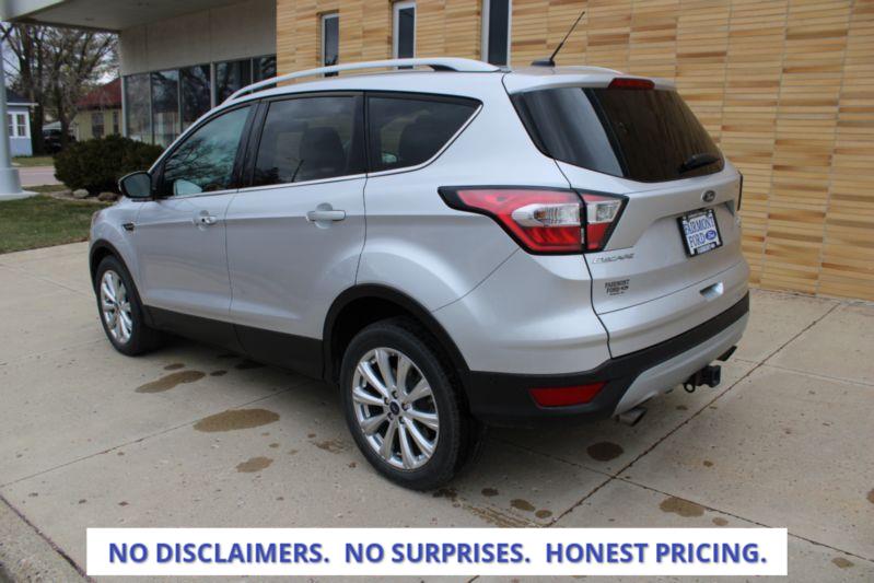 Used 2017 Ford Escape Titanium with VIN 1FMCU9J95HUD28467 for sale in Fairmont, Minnesota