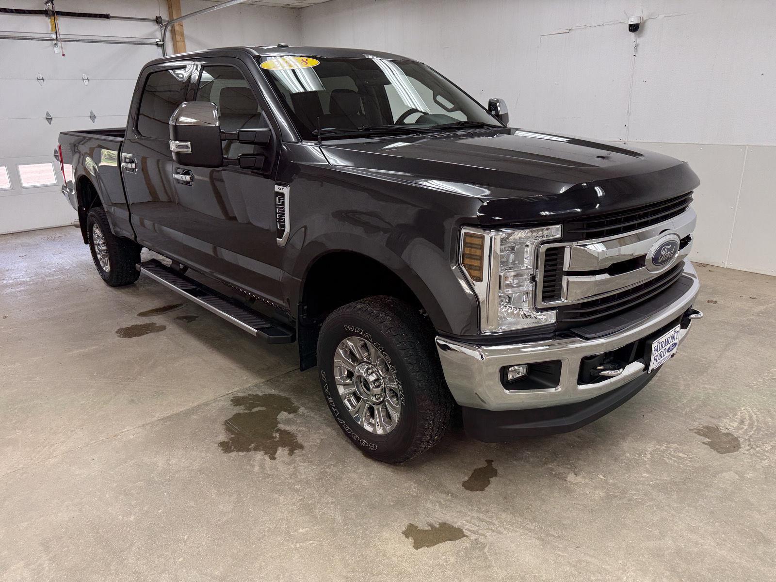 Used 2018 Ford F-250 Super Duty XLT with VIN 1FT7W2B61JEB19366 for sale in Fairmont, Minnesota