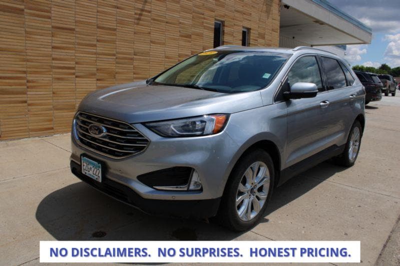 Used 2020 Ford Edge Titanium with VIN 2FMPK4K99LBB10944 for sale in Fairmont, MN