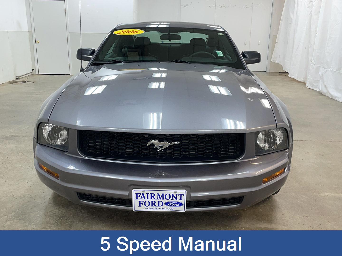 Used 2006 Ford Mustang Deluxe with VIN 1ZVFT80N765163958 for sale in Fairmont, Minnesota