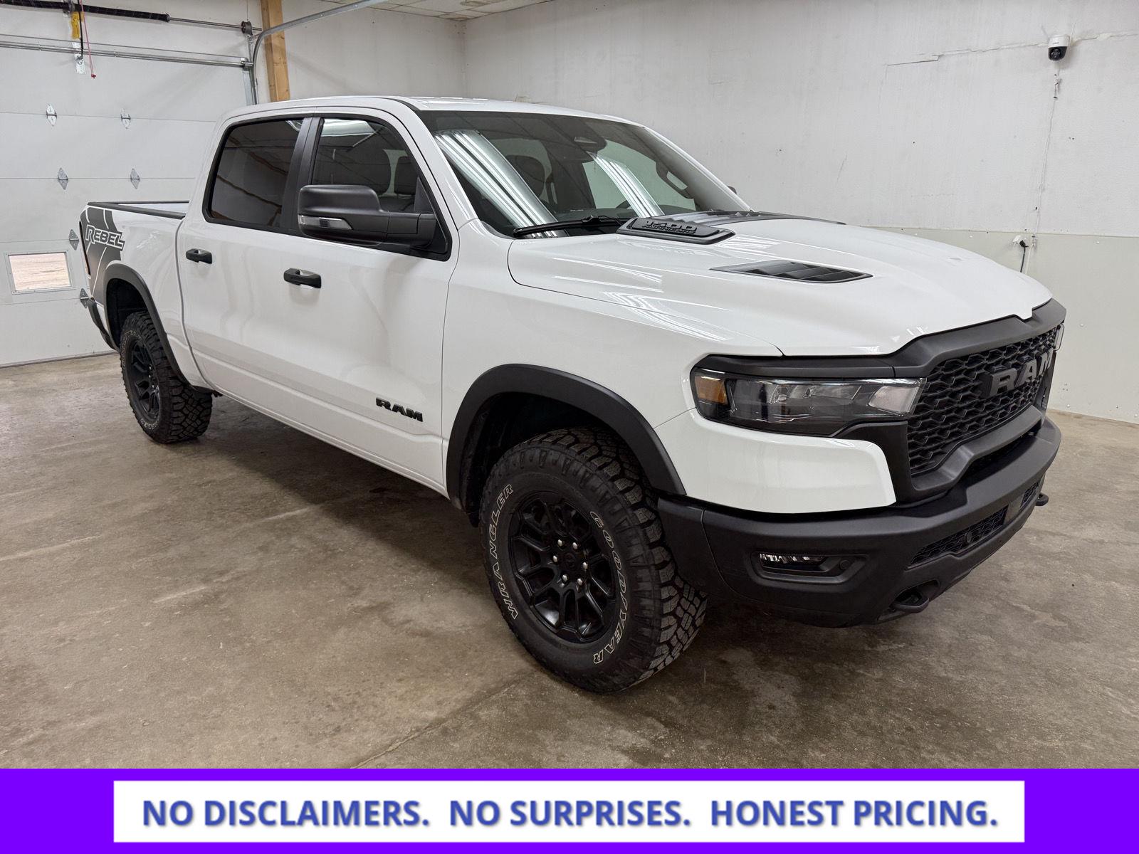 Used 2026 RAM Ram 1500 Pickup Rebel with VIN 1C6SRFLP7TN264695 for sale in Fairmont, Minnesota