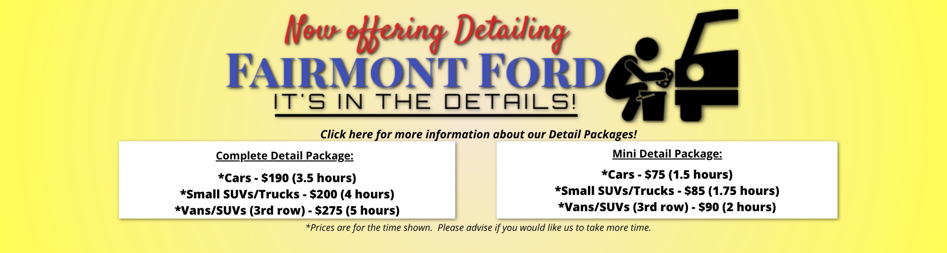 Fairmont Ford car and truck dealer, Fairmont, Jackson, Blue Earth, Truman