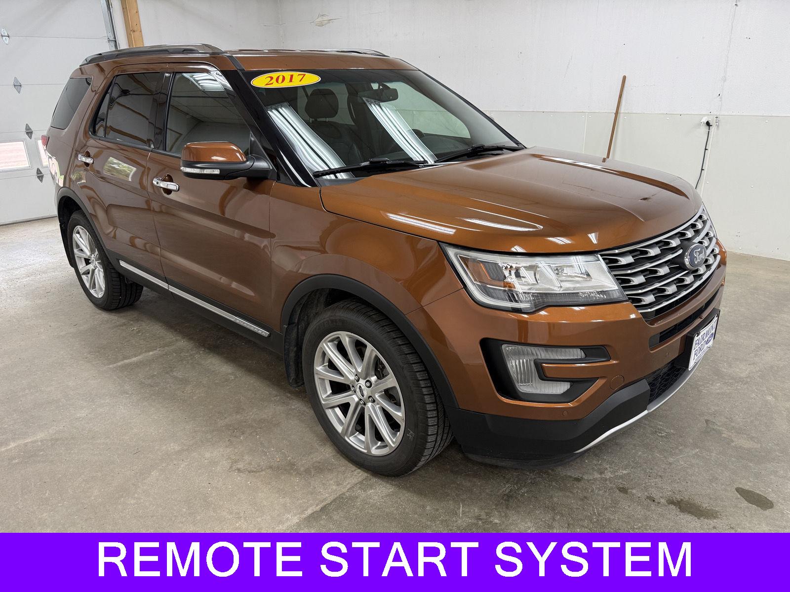 Used 2017 Ford Explorer Limited with VIN 1FM5K8F81HGA60380 for sale in Fairmont, Minnesota