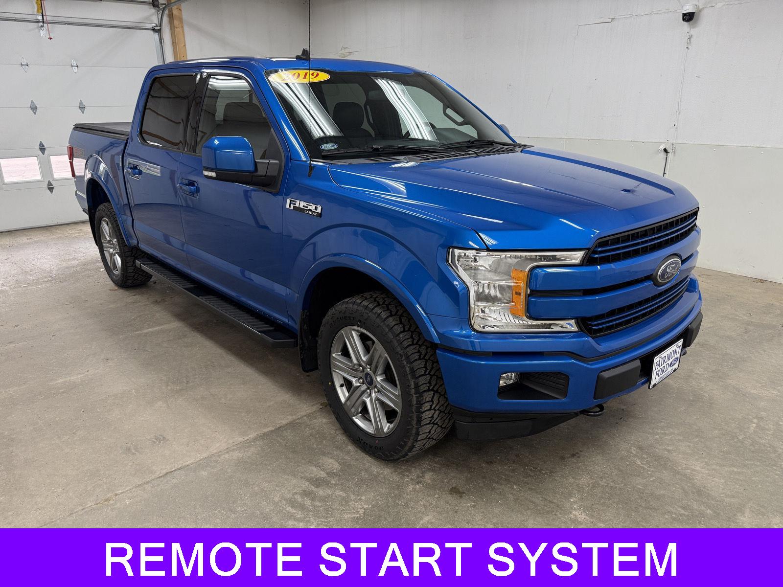 Used 2019 Ford F-150 Lariat with VIN 1FTEW1E42KKF28457 for sale in Fairmont, Minnesota