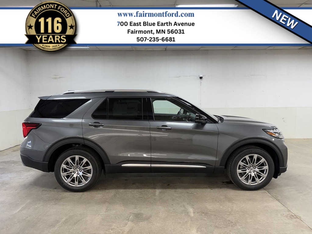 New 2026 Ford Explorer Platinum SUV