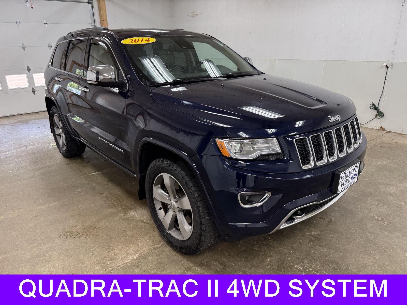 Used 2014 Jeep Grand Cherokee Overland with VIN 1C4RJFCT1EC104967 for sale in Fairmont, Minnesota